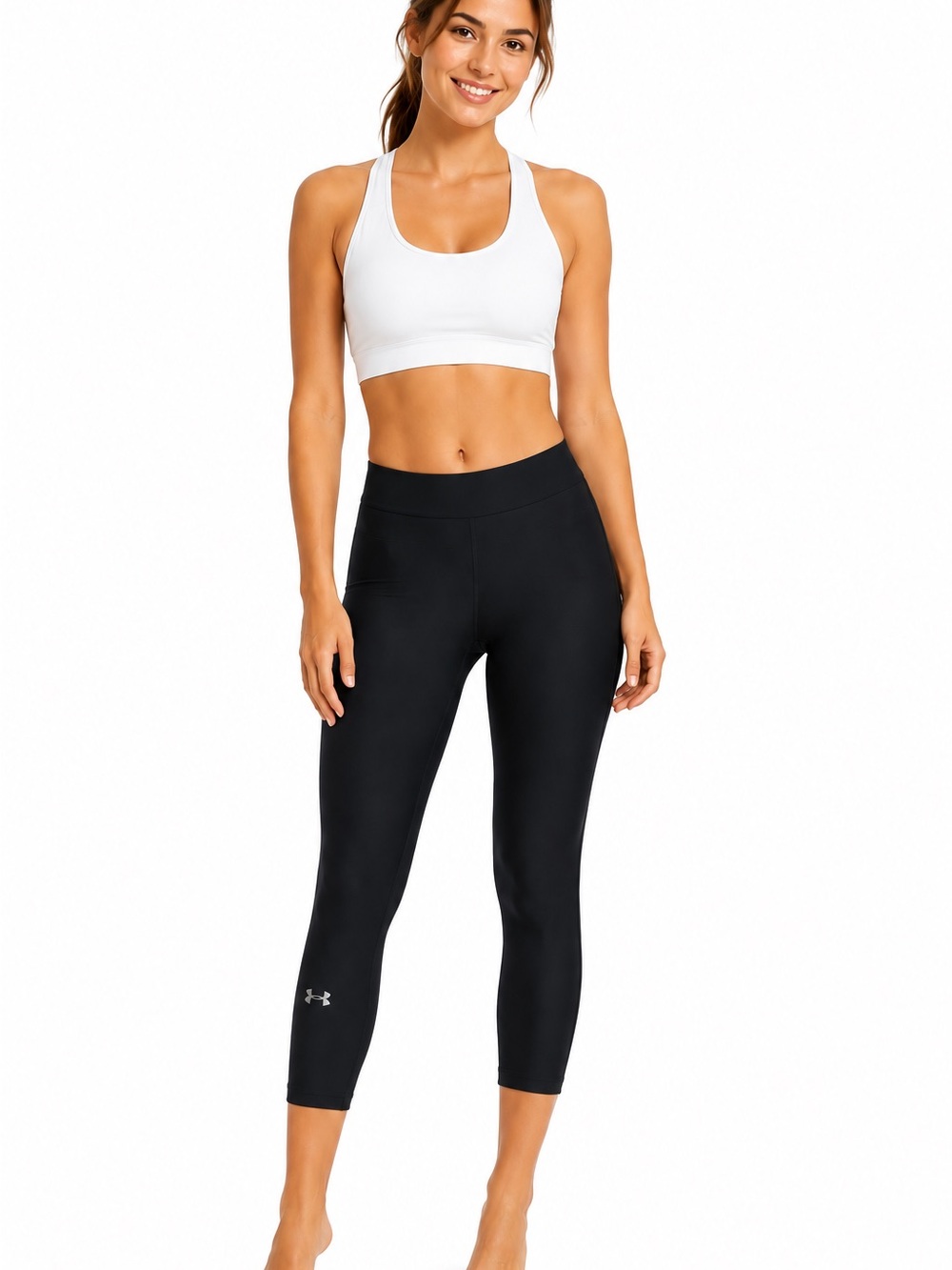 Under Armour Black Capri Leggings - 0825